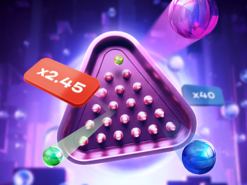 หน้าจอเกม Plinko